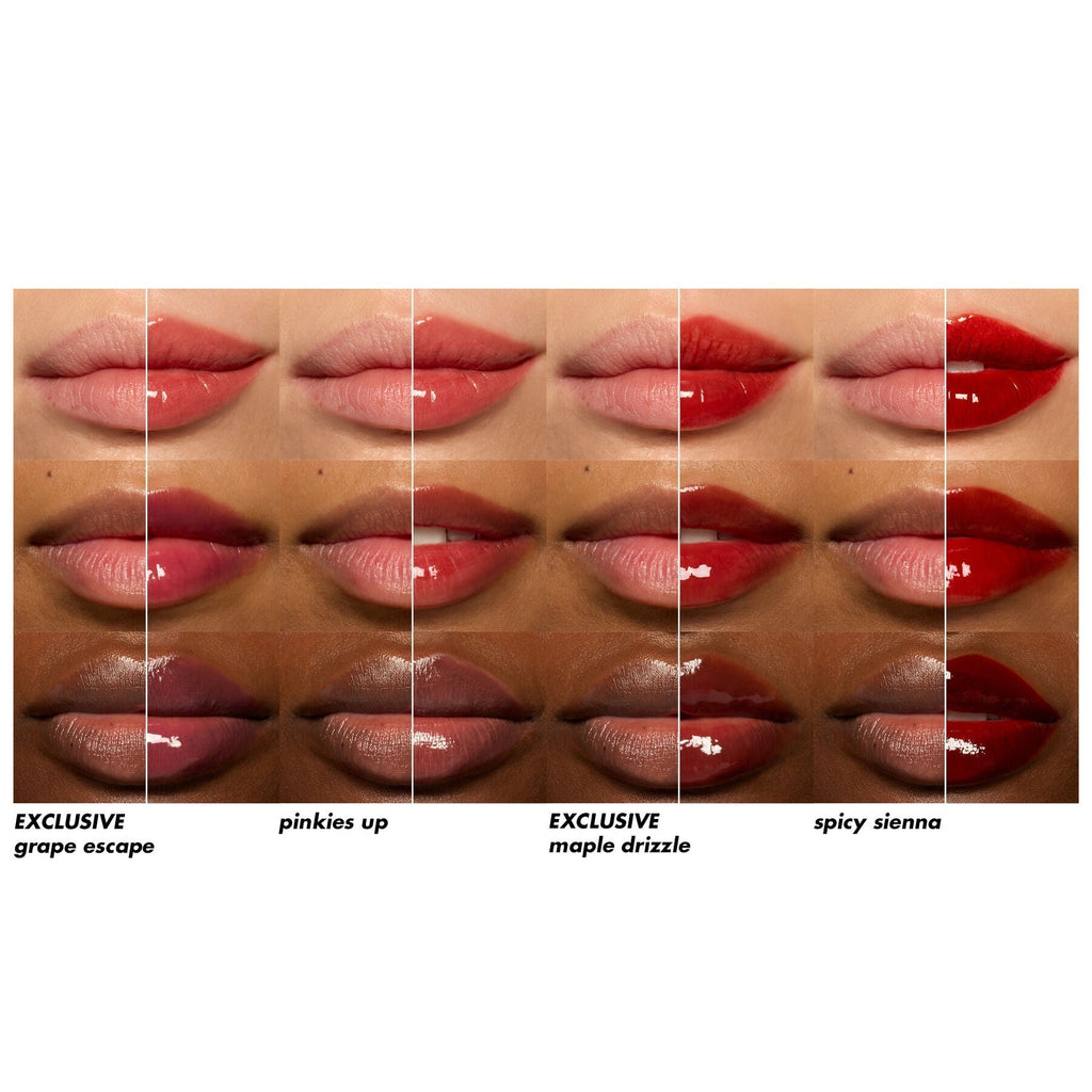 Glossy Lip Stain Shades 4 Days Kit